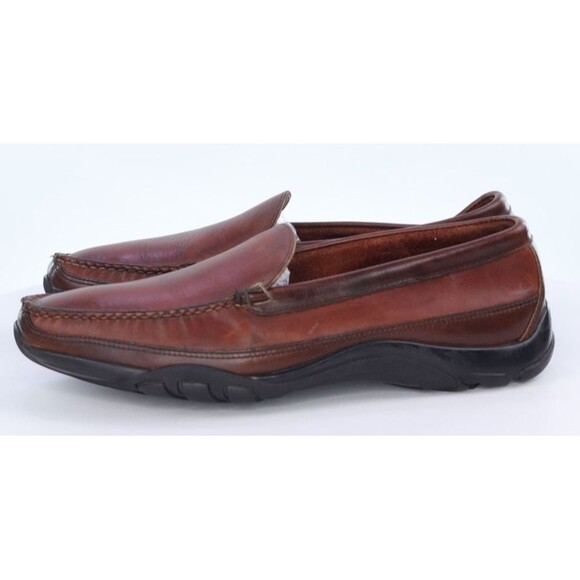 Allen Edmonds Boulder Men\'s Slip On Loafers Dress Shoes Size 9.5 D Leather Brown main image 11